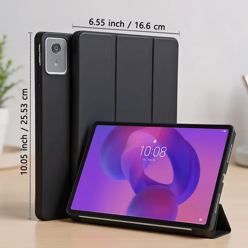 Magnetische Flip Smart Cover Hülle für Lenovo Idea Tab 11 Zoll 2025, Tab M11, Tab K11, TB-336FU, TB-336ZU, TB-330FU, TB-331FC in Pink - Bild 2