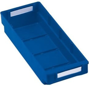Kappes Regalkasten Mod. 310 blau aus Kunststoff für 3 Trennplatten B/T/H: 30,0 x 12,0 x 6,5 cm - Bild 1