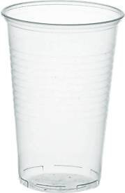 Papstar Trinkbecher Tumbler transparent, 200 ml - Bild 1