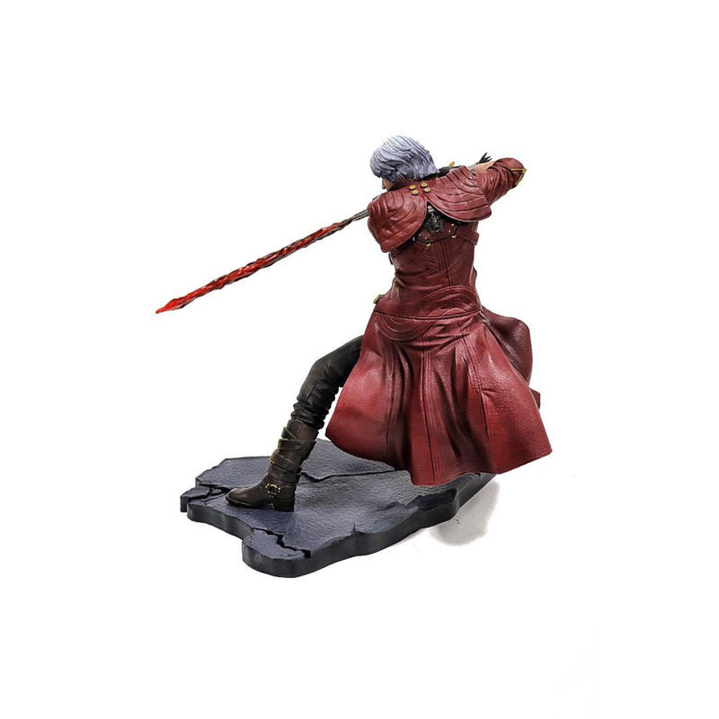 Fashnics Devil May Cry Actionfigur Dante und Nero Statue aus Kunststoff, mehrfarbig, Höhe: 25 cm - Bild 3