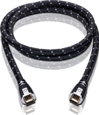Oehlbach Carb XXL Connect MKII High-Speed-HDMI-Kabel mit Ethernet/LAN in Schwarz, Länge: 20,0 m - Bild 1