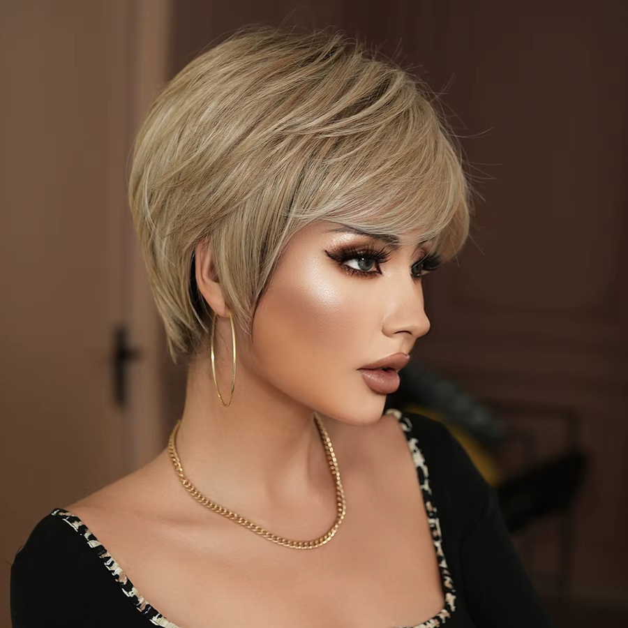 7JHH WIGS Perücke, Bob, goldbraun, Damen - Bild 2