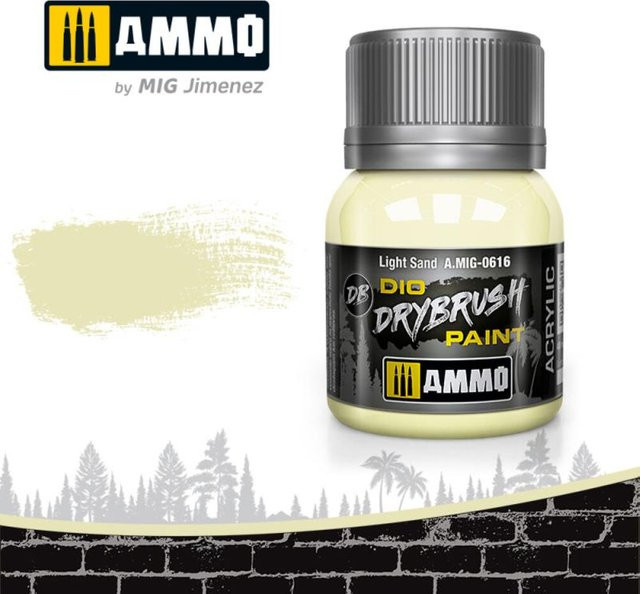 AMMO by MIG Jimenez Drybrush Light Sand - Bild 1