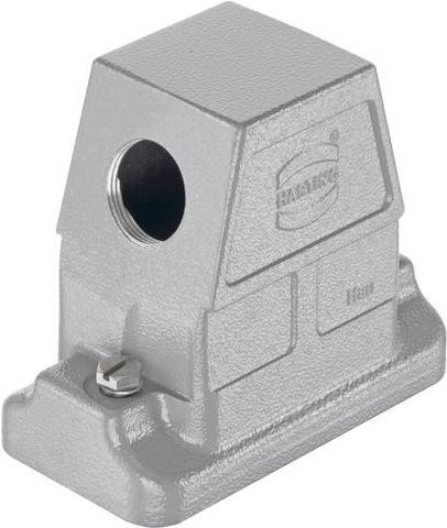 HARTING Tüllengehäuse 19 39 610 0547 in Silber aus Aluminium - Bild 1