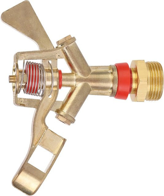 KaiSai Garten Schwingarm Sprinkler Düse mit G3/4 Zoll 25mm Außengewinde aus Zinklegierung und Edelstahl - Bild 1