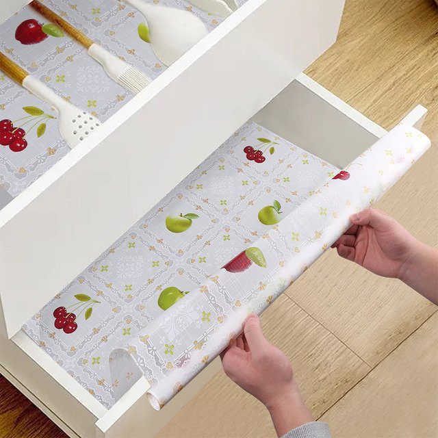 Orchard Rack Liner wasserdichte und ölbeständige Schubladenmatte für Küchenschränke und Kühlschränke - Bild 1