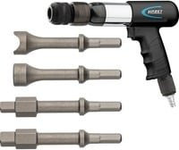 Hazet Vibrations-Meißel-Satz 9035V/5 Druckluft-Werkzeug mit 5 Teilen - Bild 1