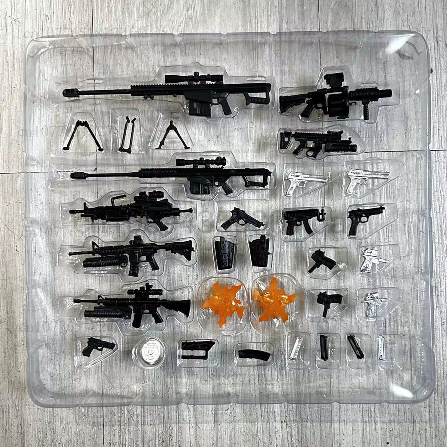 Bandai Zubehör, Yamaguchi-Stil Bewegliches Erstpackung-Zubehörpaket, Kunststoff, Schwarz - Bild 2