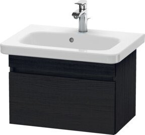 Duravit Waschtischunterschrank Comp DuraStyle in Eiche schwarz, Breite: 58 cm, Tiefe: 36,8 cm, Höhe: 39,8 cm - Bild 1