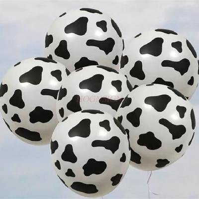 Binchi Outdoor Product Kuh-Ballon, Schwarz-Weiß-Ballon, 100 Stück - Bild 1