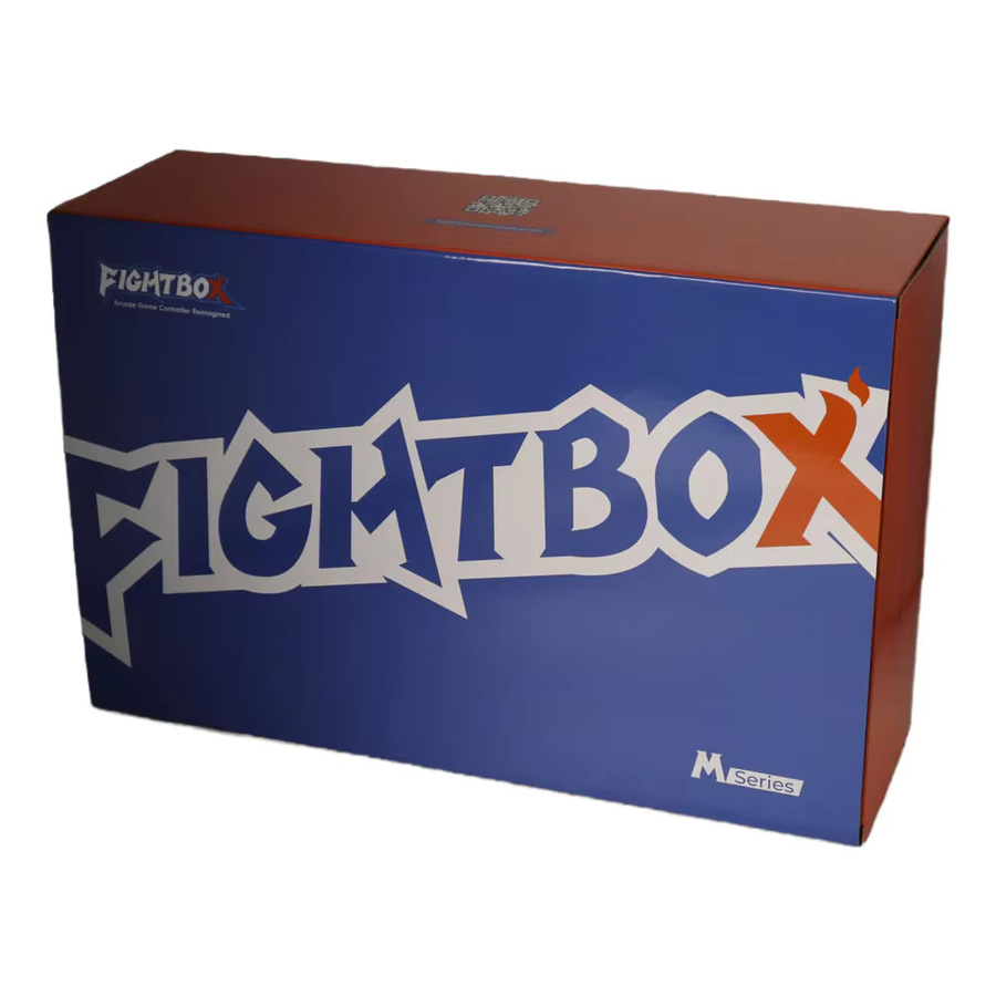 FightBox M8-CrossUP Arcade-Spielcontroller mit Sanwa Koreanischem Joystick und Brook Combat Board, Plug-and-Play für PC, PlayStation und Nintendo Switch, Schwarz - Bild 3