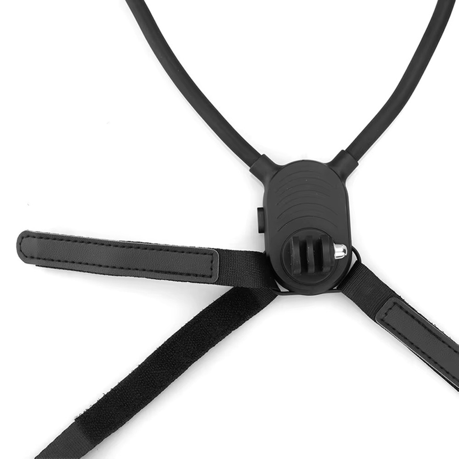 ERIKOLE Action Kamera Neck Mount mit Quick Release Brusthalterung in Schwarz für GoPro Hero, Insta360 und DJI OSMO Action sowie Smartphone - Bild 4