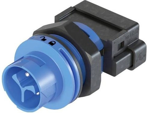 Wieland Electric Geräteanschluss 46.032.M053.9 in Blau - Bild 1