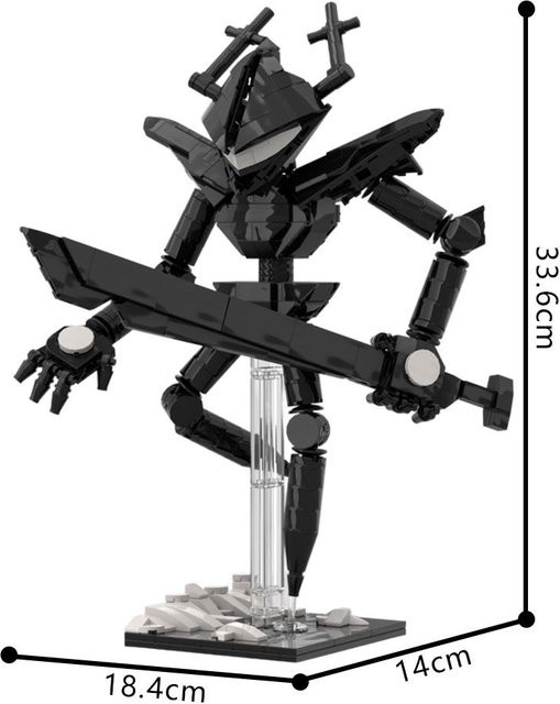 Gobricks Deltarune Der brüllende Ritter Ziegel ab 14 Jahren - Bild 1
