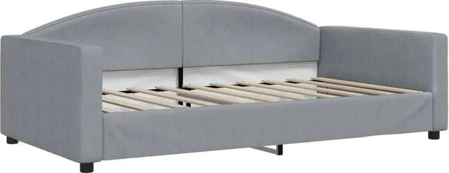 vidaXL Tagesbett Hellgrau mit Polsterung und Schlaffunktion, B/T: 190 x 100 cm - Bild 1