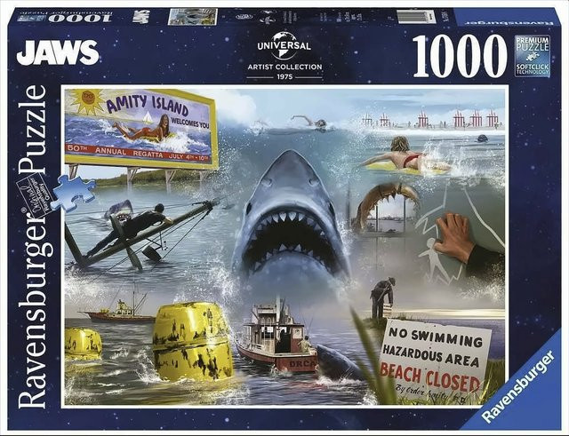 Ravensburger Jaws Puzzle, 1000 Teile - Bild 1