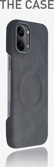 Luxuriöse matte Lederhülle für Xiaomi Redmi Turbo 5 und Turbo 5 Max mit magnetischer kabelloser Ladefunktion, stoßfeste Schutzhülle für Android Smartphones in Schwarz oder Weiß - Bild 1
