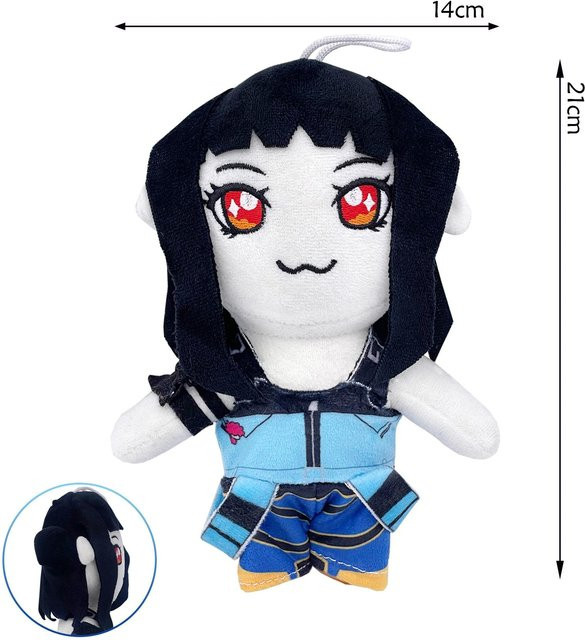 Discover Intime Anime Kpop Dämonenjäger Rumi Mira Zoey Plüschtier, ab 3 Jahren - Bild 1