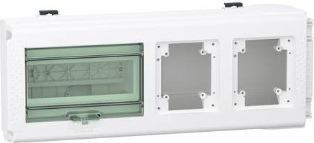 Schneider Electric KNB32CP KN Abgangsadapter 32A weiß für 8 Teilungseinheiten und 2 Steckdosenplätze - Bild 1