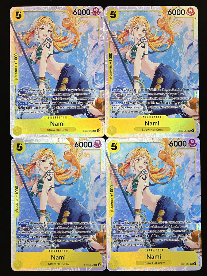 Bandai One Piece, Sammelkarten, Gelb, Englisch - Bild 4