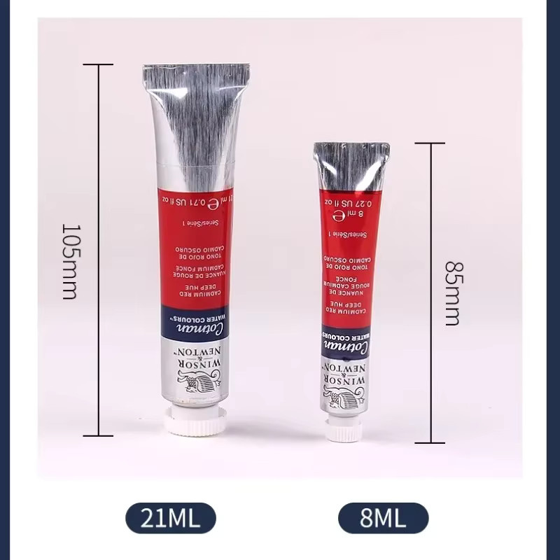 Hochwertige Aquarellfarben in Tuben, transparentes Aquarellpigment, Mehrfarbig, 8 ml und 21 ml - Bild 2