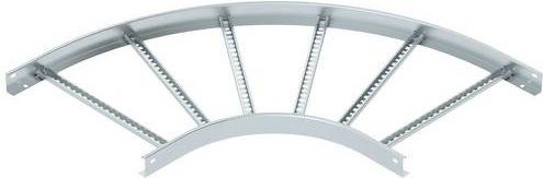 OBO Bettermann Bogen LB 90 650 R3 FS in Silber - Bild 1