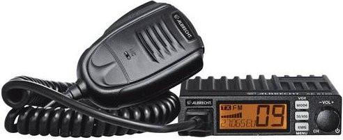 Albrecht AE 6120 VOX Mini-CB Funkgerät in Schwarz - Bild 1