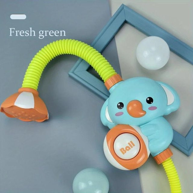 Binchi Outdoor Product Kleiner Elefant Elektrische Dusche, Wasserspielzeug, grün, ab 3 Jahren - Bild 1