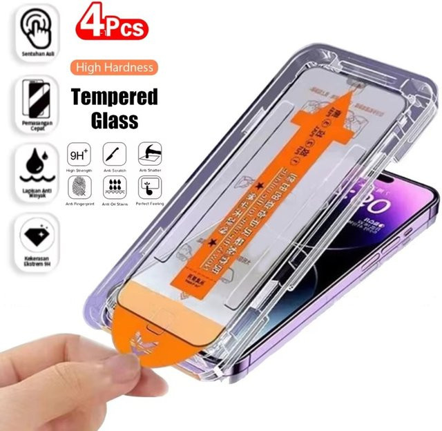 Xiaomi Redmi Note und Poco Serie HD gehärtetes Glas Screen Protector, transparent - Bild 1