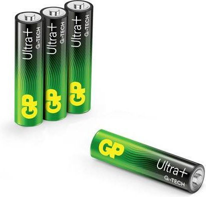 GP GPULP24A985C4 Micro AAA Alkali-Mangan Batterien mit 1200 mAh und 1,5V, 4er Pack - Bild 1