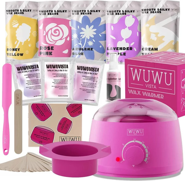 WUWUVISTA Wachs-Set, 23 Teile, für Körper und Gesicht, Unisex - Bild 1