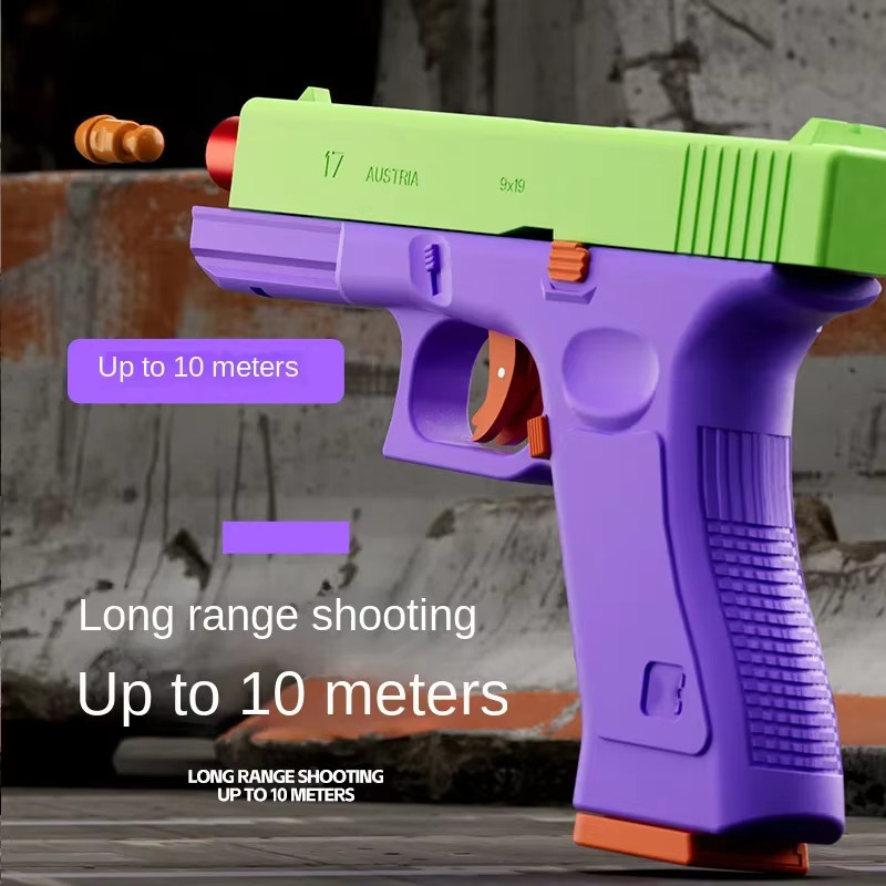 Pistolenpistole Soft Bullet Gun, Blaster, mit Blowback, Single Shot, Shell Ejection-Fähigkeit - Bild 1