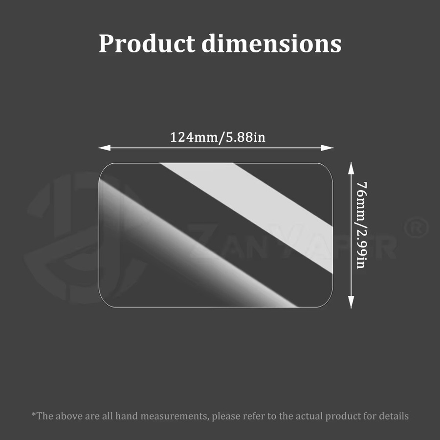 Bambu Lab Displayschutzfolie transparent mit Anti-Fingerabdruck und Anti-Ölflecken-Eigenschaften für X2D X1C H2D H2S H2C P2S - Bild 2