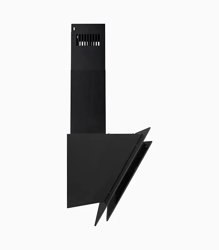 KFD 807-2L Exquisit Dunstabzugshaube in Schwarz mit Abluft und Umluft, Wandmontage mit LED-Display und Timer - Bild 4