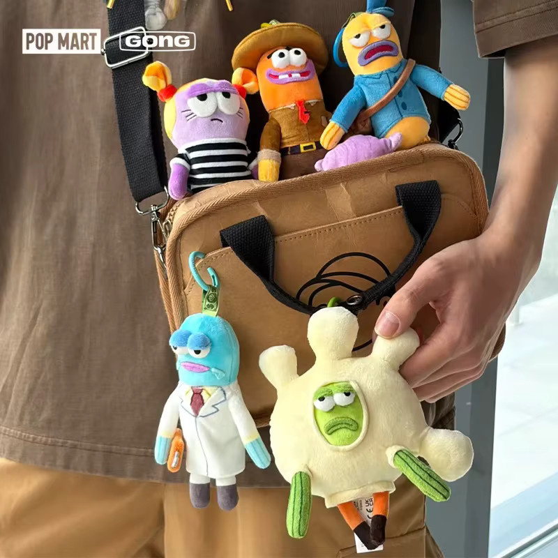 POP MART Spongebob Schwammkopf Bully Fish Plüsch-Blindbox-Serie 2 - Bild 2