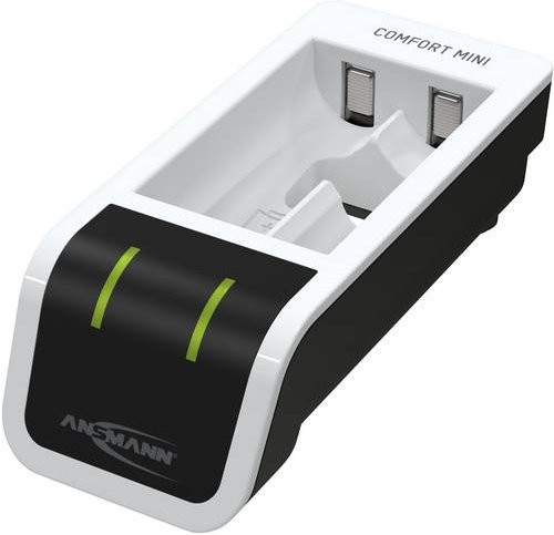 Ansmann Comfort Mini Rundzellen-Ladegerät für NiMH Micro AAA und Mignon AA Akkus - Bild 1