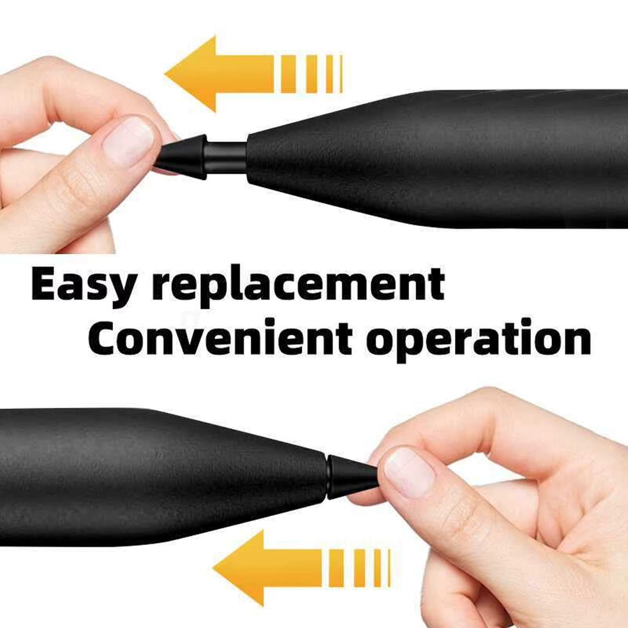 10 Stück Stylus-Stiftspitzen in Schwarz für Remarkable Paper Pro Digital Tablet, Ersatzspitzen aus Kunststoff für präzises Schreiben und Skizzieren - Bild 2