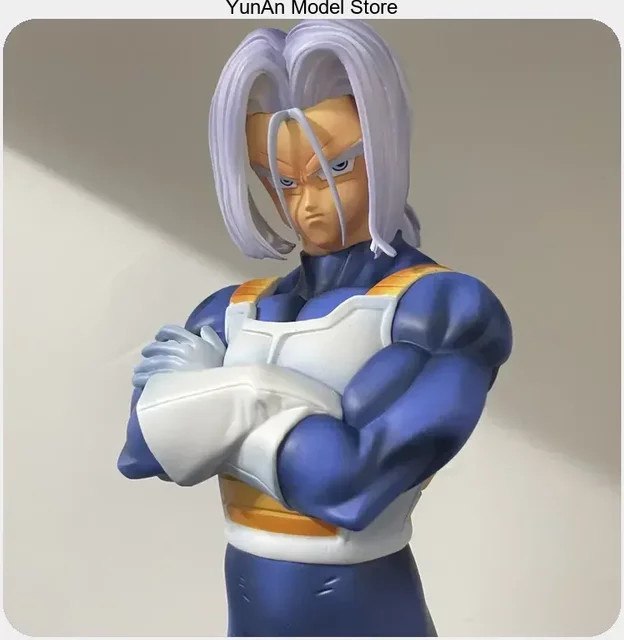 Bandai Dragon Ball Trunks Super Saiyan, Anime PVC-Figur Statue, 31cm - Bild 1
