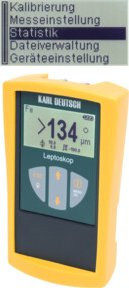 Karl DEUTSCH Schichtdickenmessgerät Universal Leptoskop Typ 2042 in Gelb - Bild 1