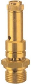 Riegler Sicherheitsventil DN 8 aus Messing in Gold, G 1/4, Ansprechdruck 4,2 bar - Bild 1