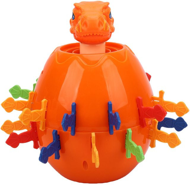 TOMTOP JMS Dinosaurier Pop-Up Brettspiel mit Aufklebern - Bild 1