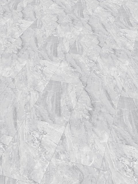Check One Click-Vinylboden Heisiek Marmor in Grau im Stone-Look - Bild 1
