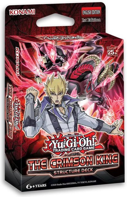 Yu-Gi-Oh! Crimson King Structure Deck ab 6 Jahren - Bild 1