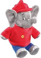 Schmidt Spiele Benjamin Blümchen Kuscheltier Elefant aus Plüsch - Bild 1