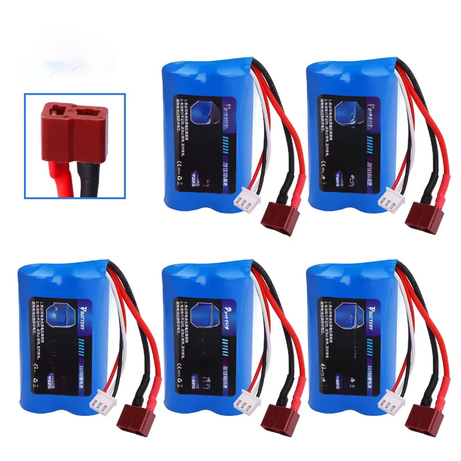 jiaojiren Akku für Wltoys 12428/ 144001 RC Cars, Zubehör, Blau, CE-gekennzeichnet - Bild 3