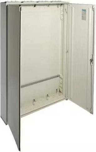 Hager FP04TW Verteilerschrank aus Stahl in Grau, Wandmontage, B/T/H: 105,0 x 55,0 x 20,5 cm - Bild 1