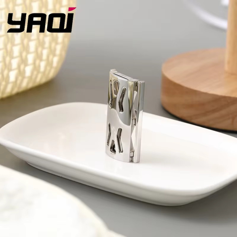 YAQI Sentinel SSS-Sicherheitsrasierkopf für Herren, Edelstahl, 0,90 mm Klingenspalt - Bild 4