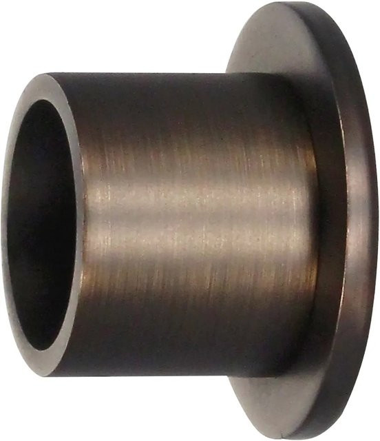 Mydeco Wandhalterung für Gardinenstangen aus Metall in Braun, Durchmesser: 2,5 cm - Bild 1