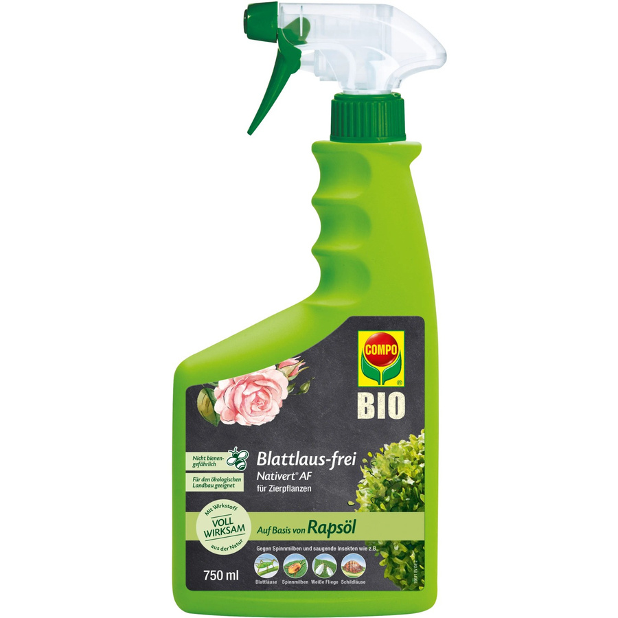 Compo Nativert Blattlaus-frei AF Bio Pflanzenschutzmittel 750 ml - Bild 2