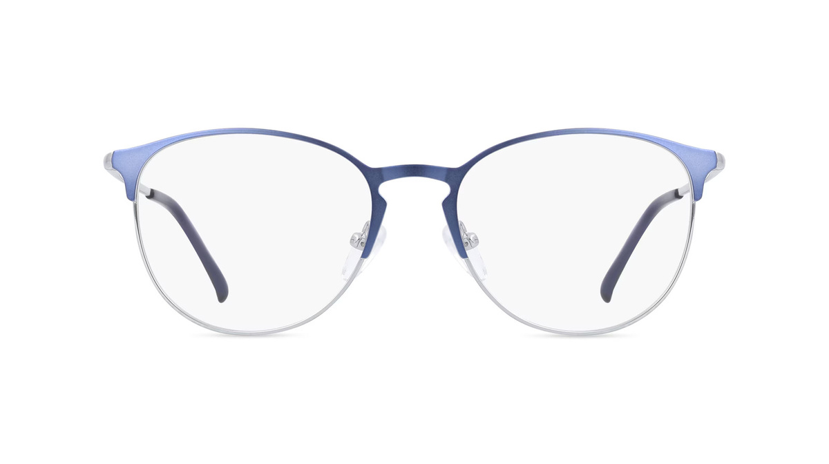 Fielmann BD 444 CL Korrektionsbrille, Vollrand, Panto, Edelstahl, Silber, Damen - Bild 1